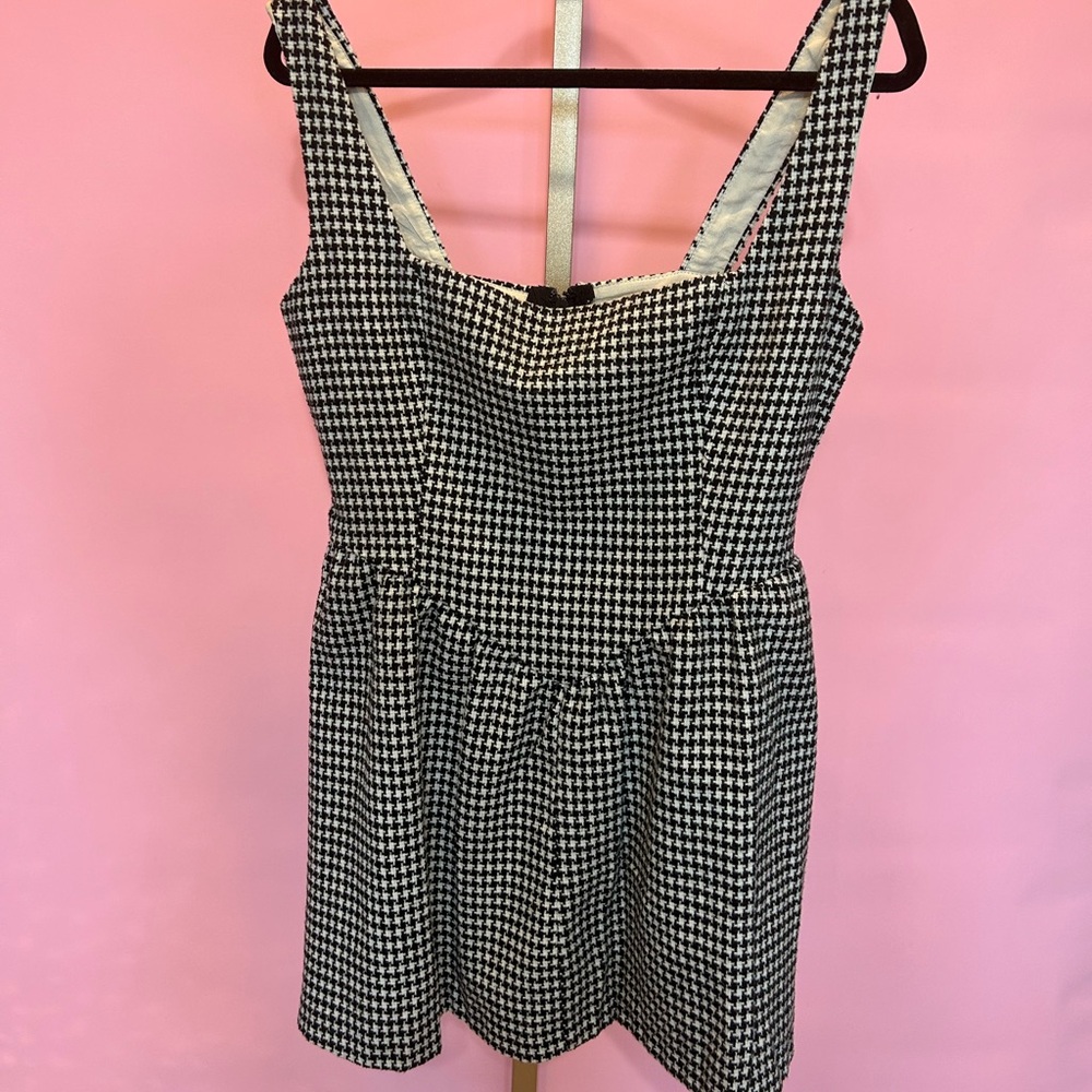 NWT Klesis-Boutique Houndstooth Mini Dress